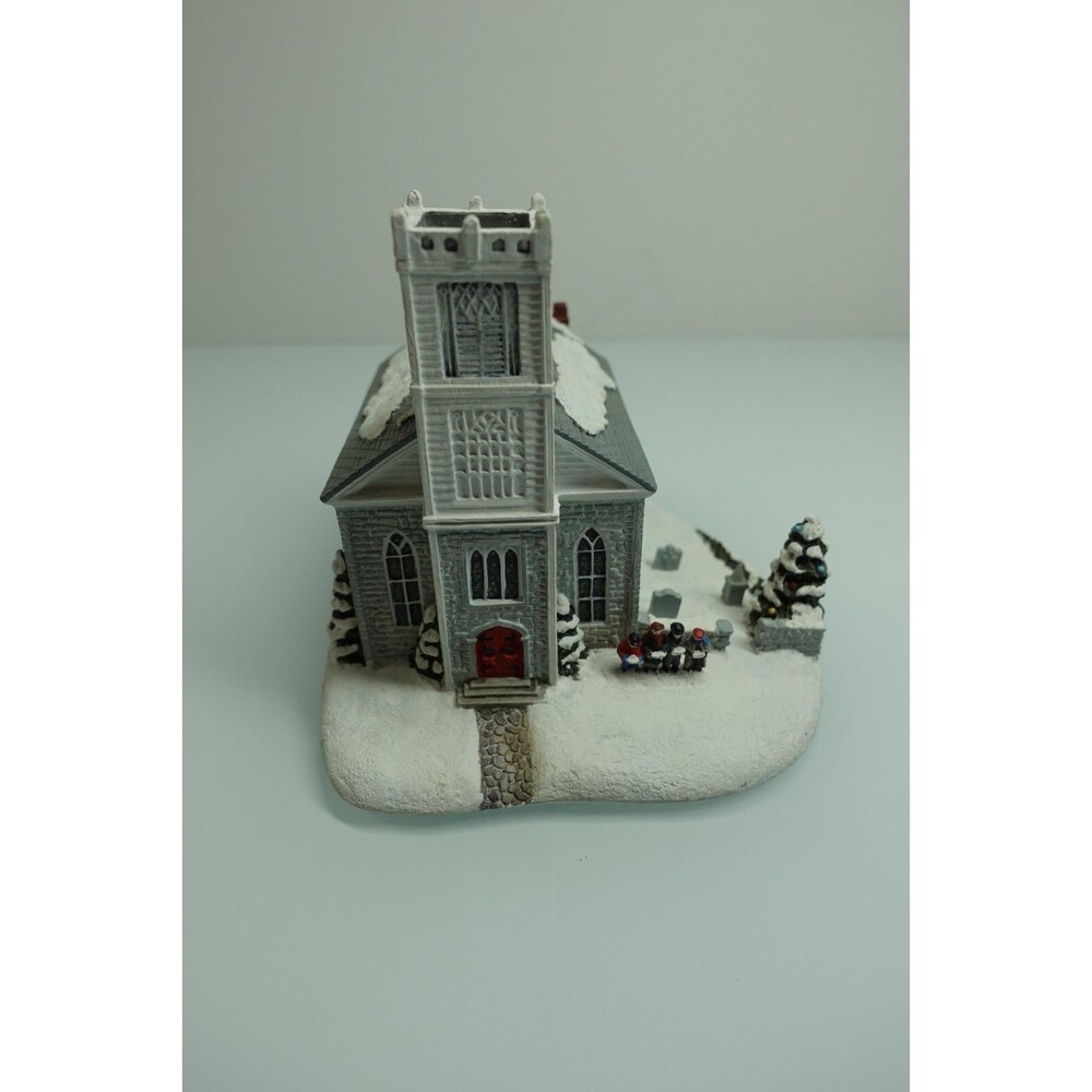 Hawthorne Carolers in the Churchyard Architectural Sculpture 82293 Signed Number